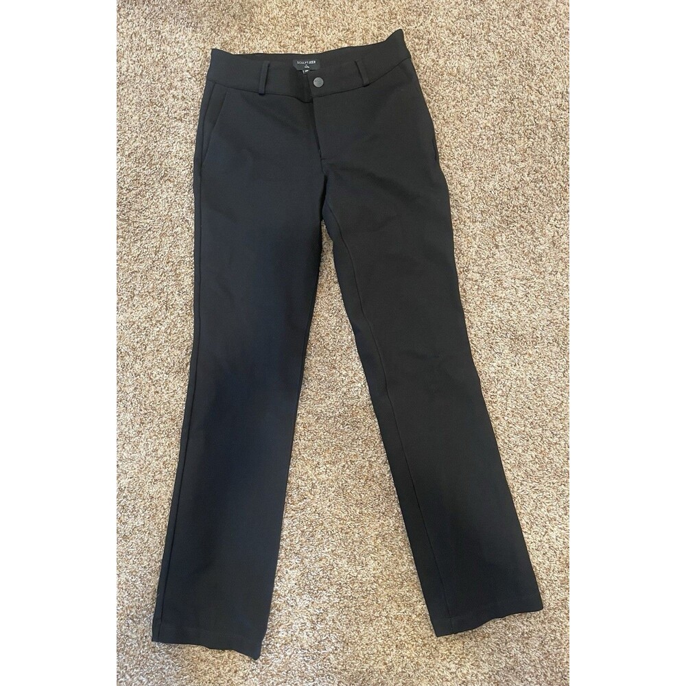 Sculpt-Her by NYDJ Skinny Trouser Pants Women's Size 0P Petite Black #1030